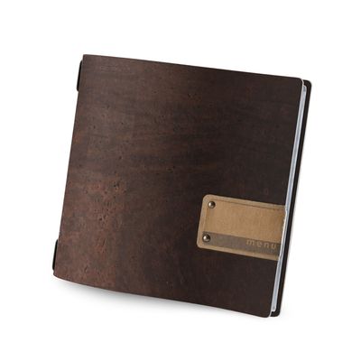 Dag Style - Menu Sughero Quadrato 23 x 23 cm Marrone