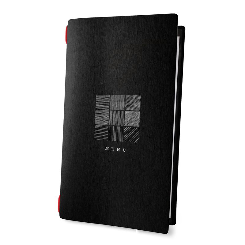 Dag Style - Menu Sign 4RE 17,3 x 31,8 cm Nero