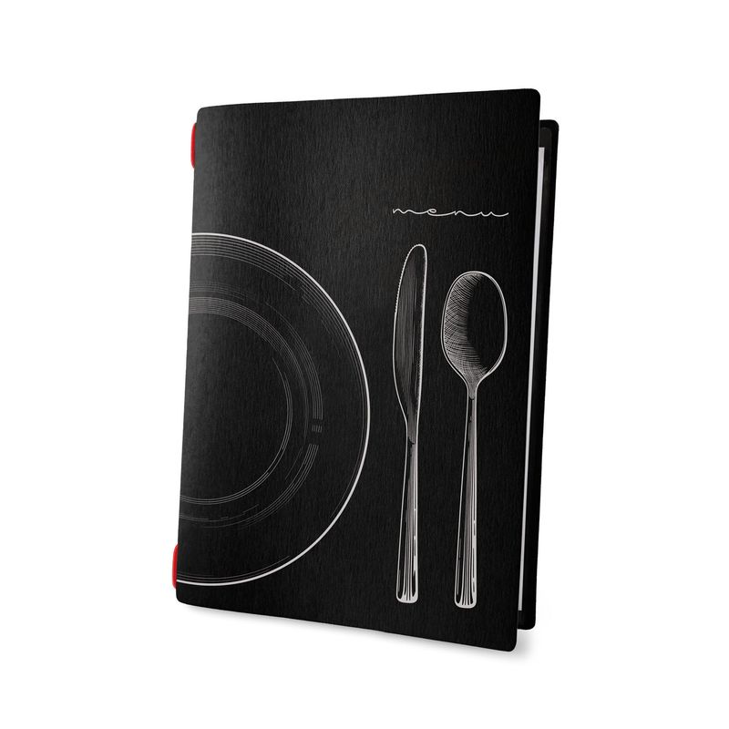 Dag Style - Menu Set Golfo 16,5 x 23,1 cm Nero