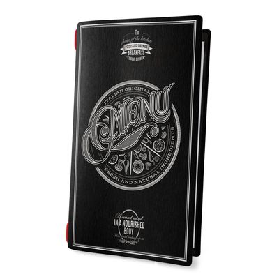 Dag Style - Menu Tattoo 4RE 17,3 x 31,8 cm Nero