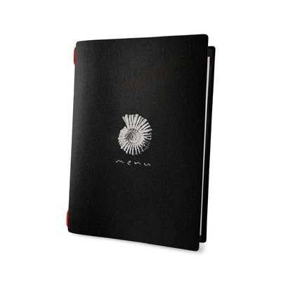 Dag Style - Menu Nettuno Golfo 16,5 x 23,1 cm Nero