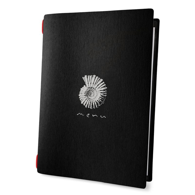 Dag Style - Menu Nettuno A4 23,2 x 31,8 cm Nero