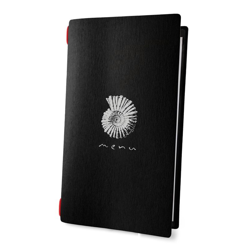 Dag Style - Menu Nettuno 4RE 17,3 x 31,8 cm Nero