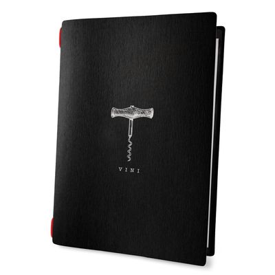 Dag Style - Menu Bacco A4 23,2 x 31,8 cm Nero