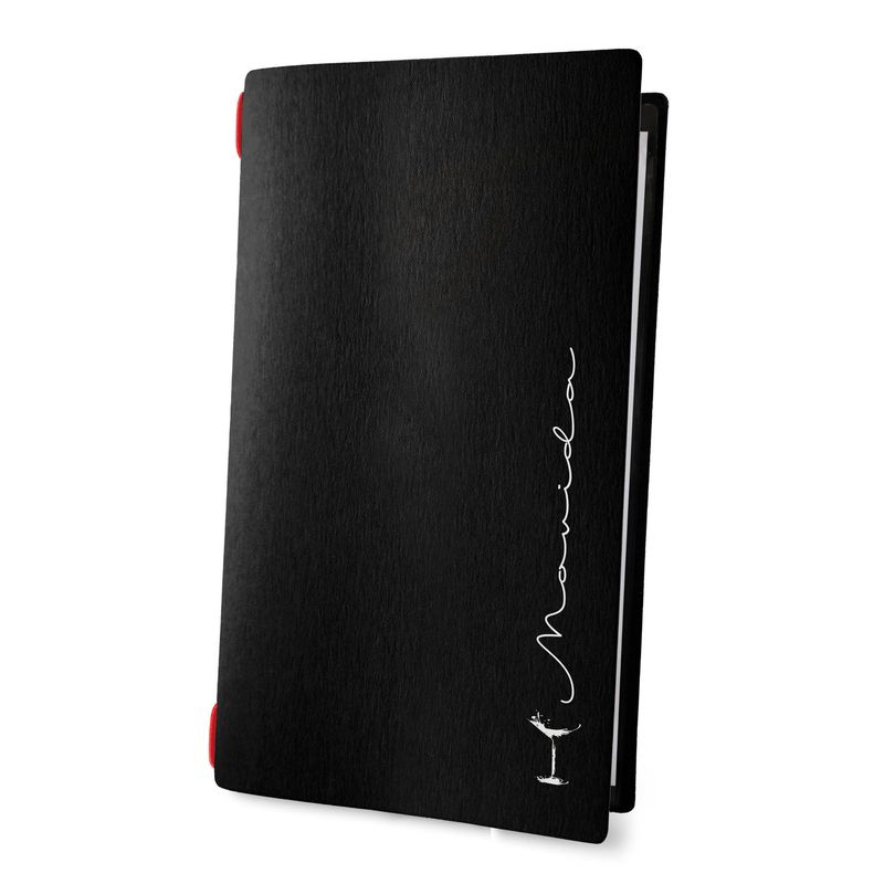 Dag Style - Menu Movida 4RE 17,3 x 31,8 cm Nero