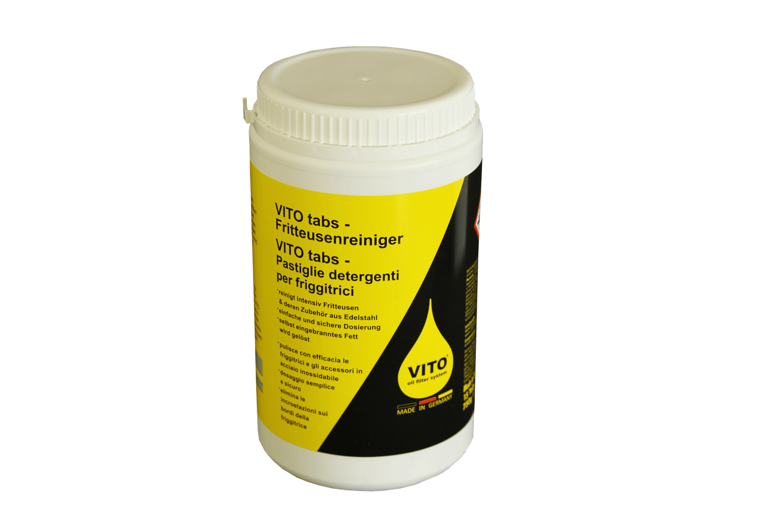 VITO - Tabs pastiglie detergenti per friggitrici