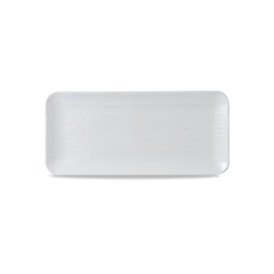 Dudson - Piatto rettangolare organic 34,6 x 15,6 cm White