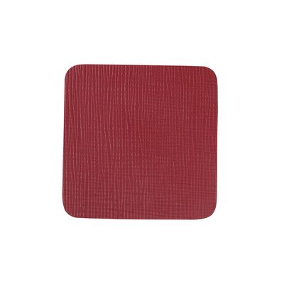Dag Style - Sottobicchieri Chef 9,5 x 9,5 cm Bordeaux