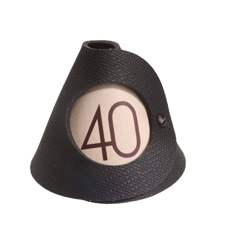Dag Style - Segna tavolo Cone Juta 7 x 7,5 cm Nero
