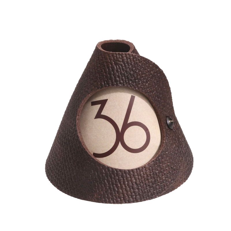 Dag Style - Segna tavolo Cone Juta 7 x 7,5 cm Marrone