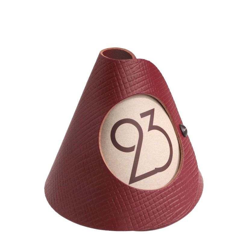 Dag Style - Segna tavolo Cone Chef 7 x 7,5 cm Bordeaux