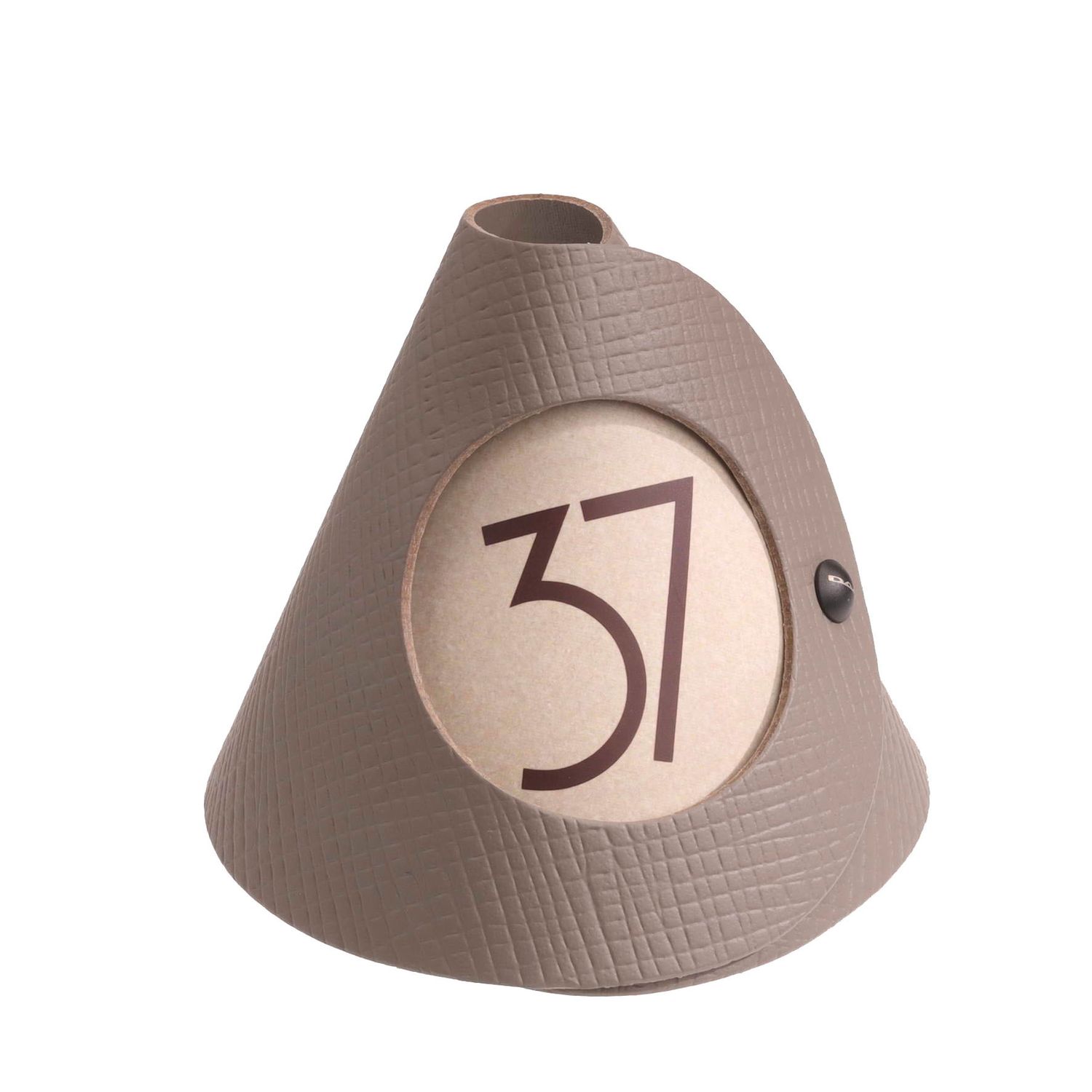 Dag Style - Segna tavolo Cone Chef 7 x 7,5 cm Tortora