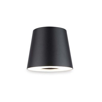 Lampada Led One Light 10,3 cm Nera - Brevetti Waf