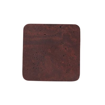 Dag Style - Sottobicchieri Sughero 9,5 x 9,5 cm Marrone