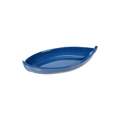 Piatto Barchetta 30 x 15 cm Maris Blu - Vulcania