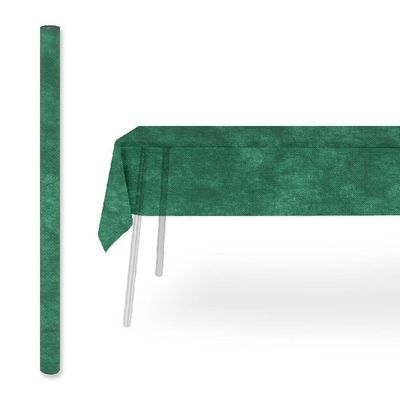 Tovaglia Rotolo Airspun Verde 1,2x5 m - 20 pezzi - Packservice