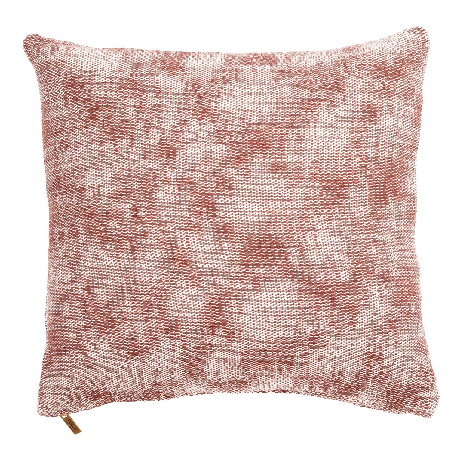 Cuscino misto cotone melange 45 x 45 cm Ruggine - Tirolix
