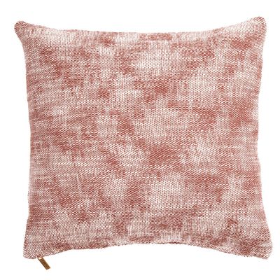 Cuscino misto cotone melange 45 x 45 cm Ruggine - Tirolix