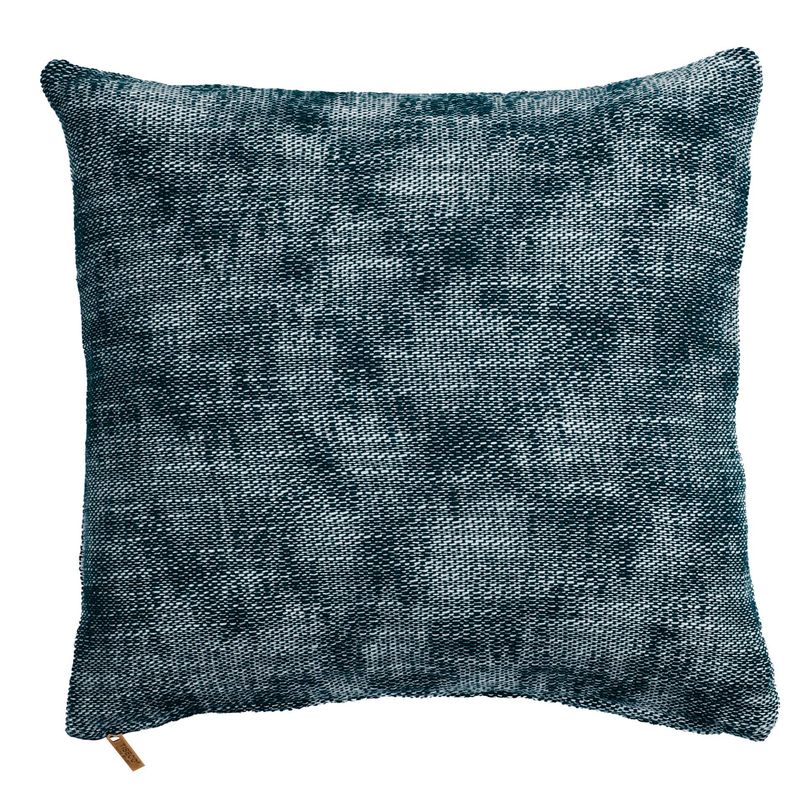 Cuscino misto cotone melange 45 x 45 cm Blu - Tirolix