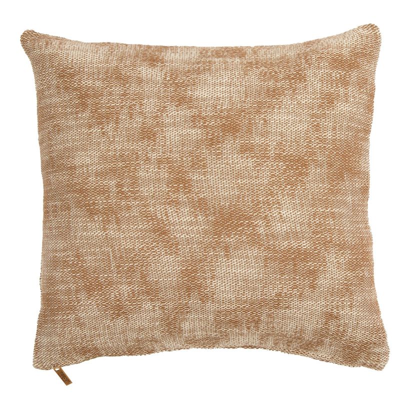 Cuscino misto cotone melange 45 x 45 cm Beige - Tirolix
