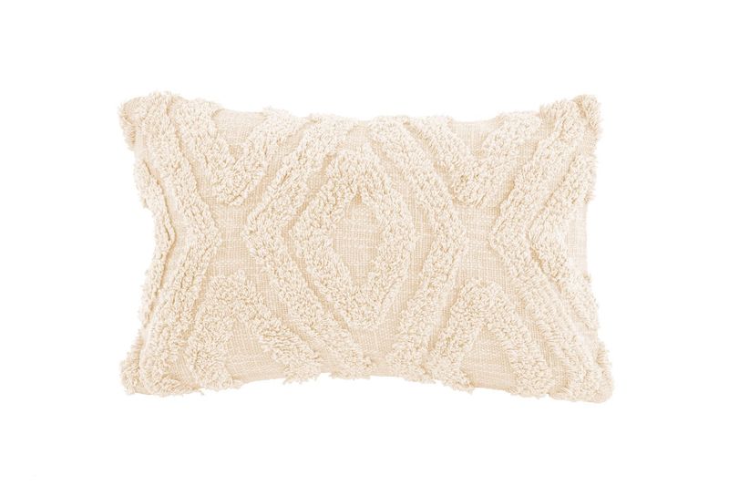 Cuscino trapuntato 30 x 50 cm Crem​a - Tirolix