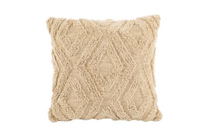 Cuscino trapuntato 45 x 45 cm Sabbia - Tirolix