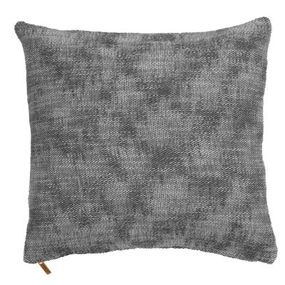 Cuscino misto cotone melange 45 x 45 cm Grigio - Tirolix