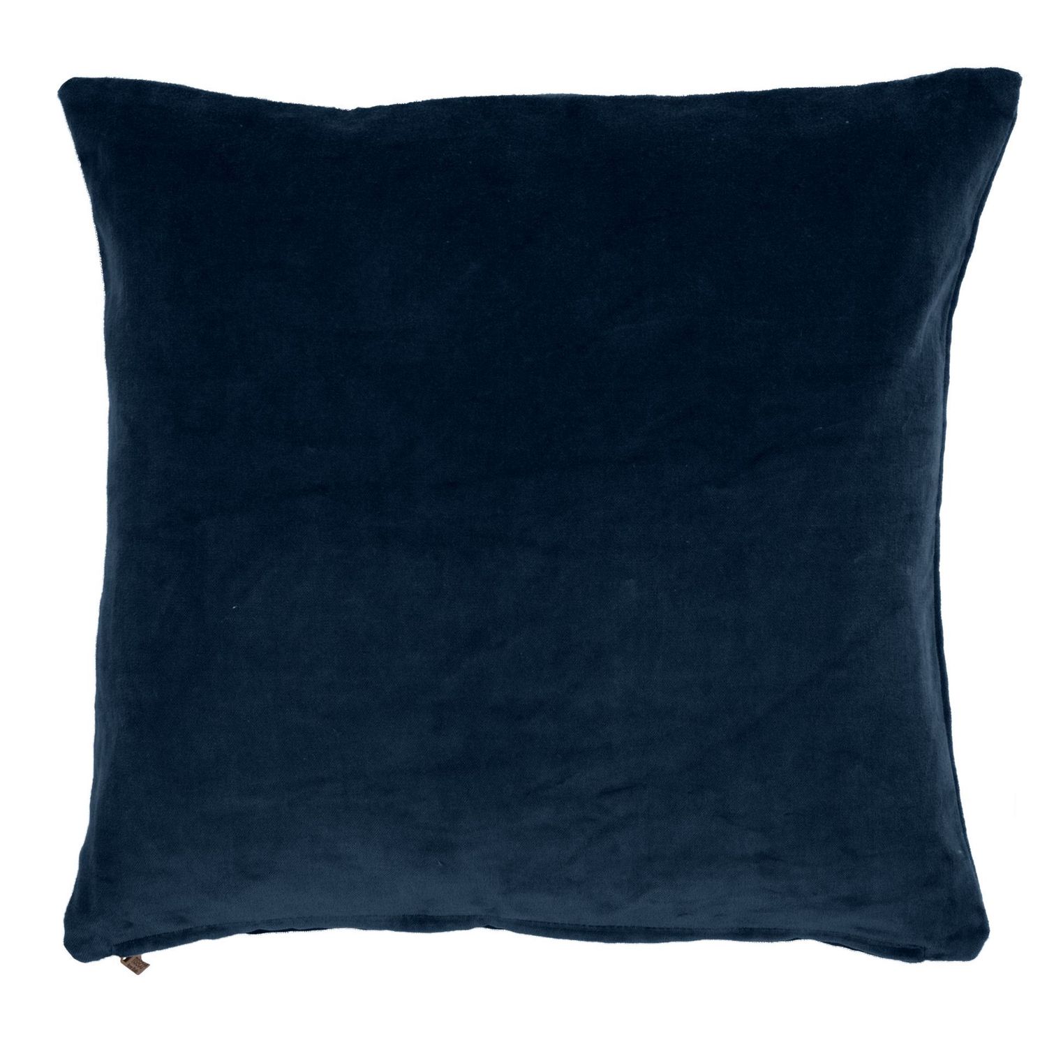 Cuscino in cotone velluto 45 x 45 cm Blu - Tirolix