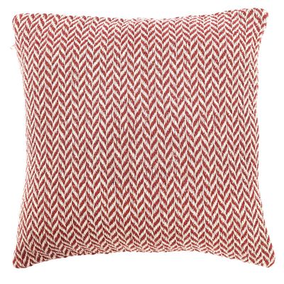 Cuscino geometrico 45 x 45 cm Ruggine - Tirolix