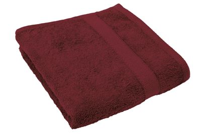Asciugamano 50 x 100 cm Rosso Scuro - Tirolix