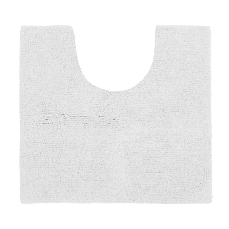 Tappeto da Bagno in Spugna 50 x 45 cm Bianco - Tirolix