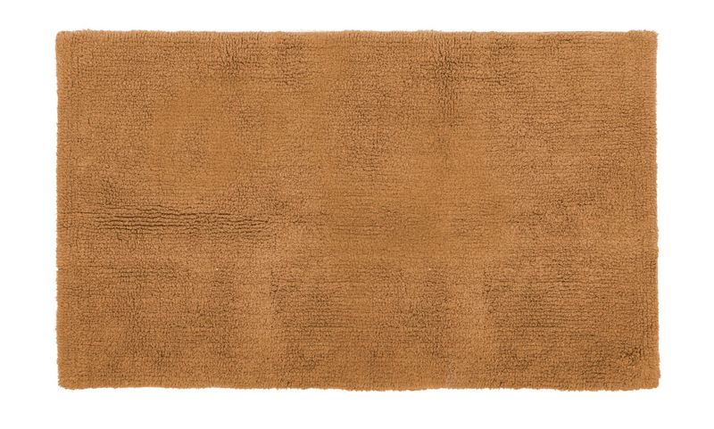 Tappeto da Bagno in Spugna 60 x 100 cm Marrone Chiaro - Tirolix