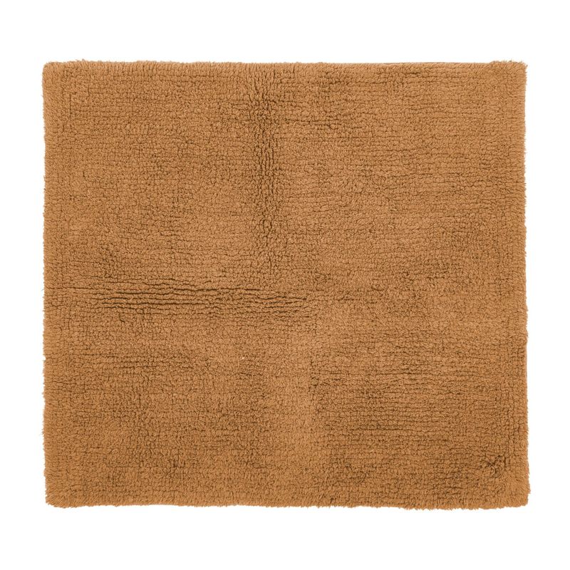 Tappeto da Bagno in Spugna 60 x 60 cm Marrone Chiaro - Tirolix