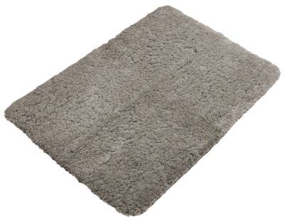 Tappeto da Bagno Microfibra 60 x 120 cm Taupe - Tirolix