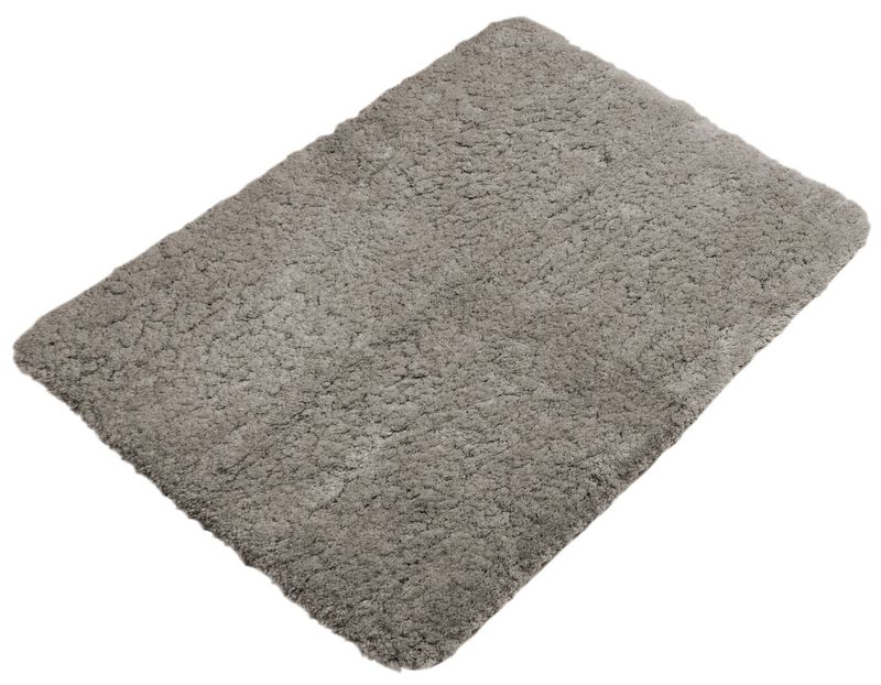 Tappeto da Bagno Microfibra 60 x 120 cm Taupe - Tirolix