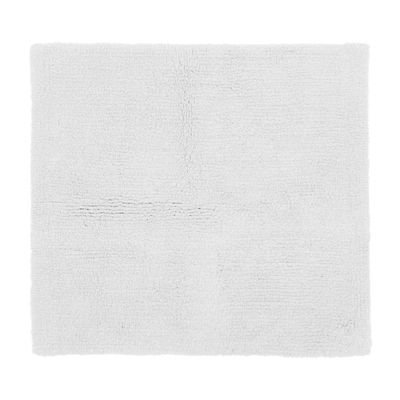 Tappeto da Bagno in Spugna 60 x 60 cm Bianco - Tirolix