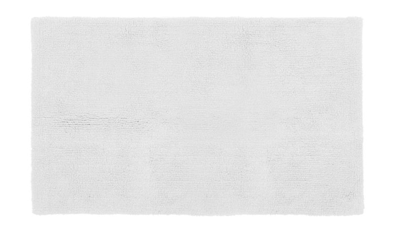 Tappeto da Bagno in Spugna 60 x 100 cm Bianco - Tirolix