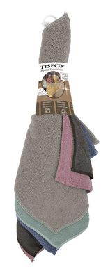 Panno in microfibra 5 pezzi 30,5 x 30,5 cm Multicolore - Tirolix