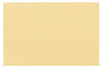 Tovaglietta Motivo Geometrico Triangolo 30x45 cm Giallo - Tirolix