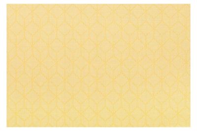 Tovaglietta Motivo Geometrico Cubo 30x45 cm Giallo - Tirolix