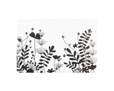 Tovaglietta Piante 30x45 cm Nero - Tirolix