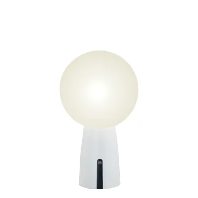 Lampada da tavolo 15 x 26 cm Olimpia Bianco - Zafferano