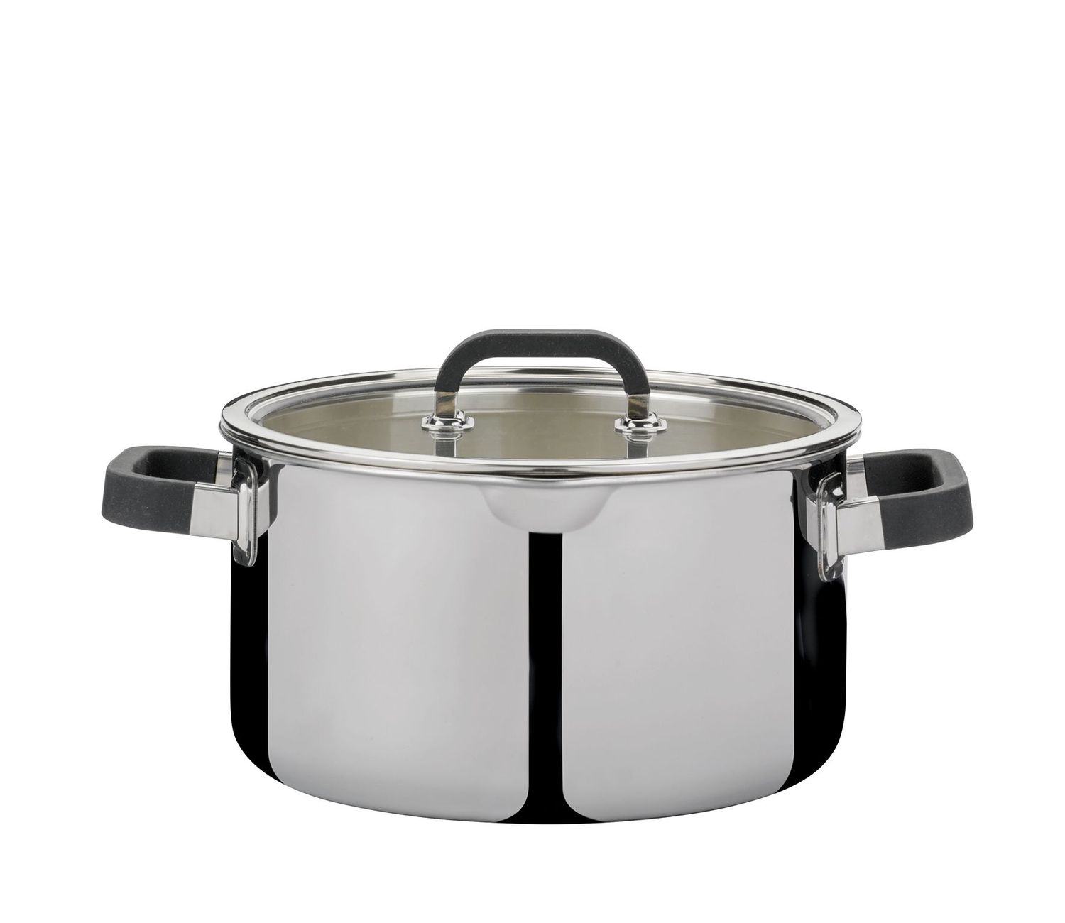 Spring - Pentola alta con coperchio 24 cm Fusion2+