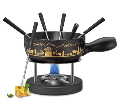 Spring - Set di fonduta per formaggio 22 cm Montana
