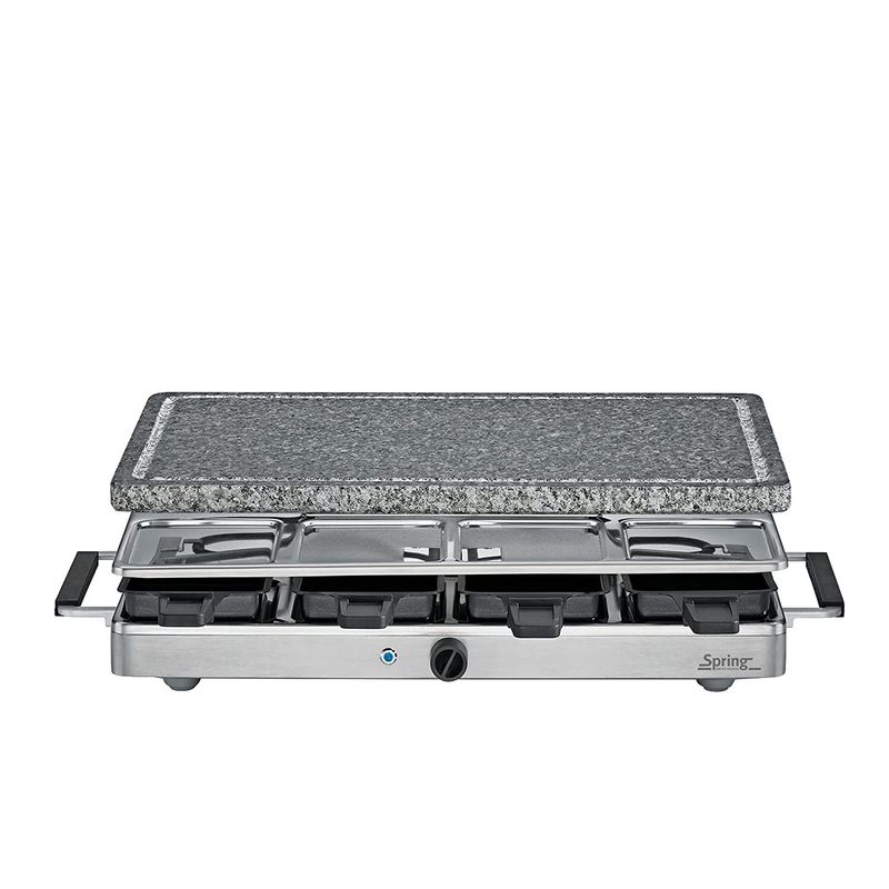 Spring - Raclette con piastra in granito 48 x 27 cm Raclette8 Classic