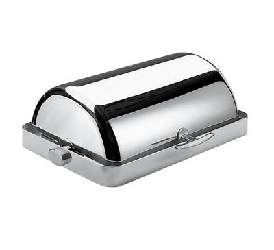 Spring - Scaldavivande da incasso con coperchio roll-top GN 1/1 Built-In