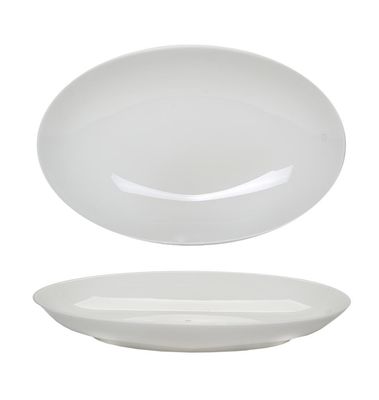 Piatto Ovale Fondo 41 x 27 cm Flare - Royal Bone China