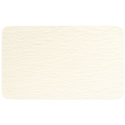 Villeroy &amp; Boch, The Rock White Glacier - Piatto rettangolare 28 x 17 cm