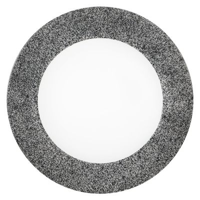 Costa Verde - Piatto Piano 33 cm Saturno Raw Grigio