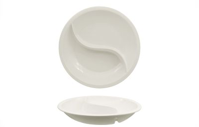 Ariane - Piatto gastronorm 2 scomparti 34 cm Buffet